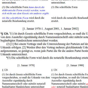 Lexetius synopsis of German Statute of Frauds